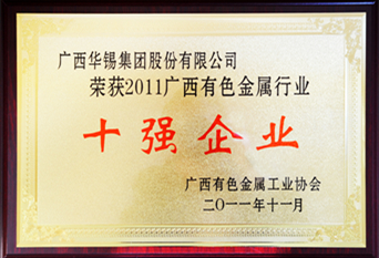 2011年十强企业